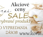 Veľká akcia na zlaté šperky Korai