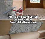 Fúkaná celulózová izolácia / Sme Polsko Spolo